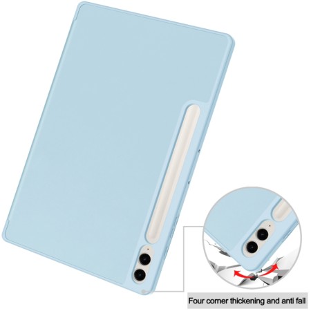 Husa pentru Samsung Galaxy Tab S9 FE Plus - Techsuit Flex Trifold - Sky Blue