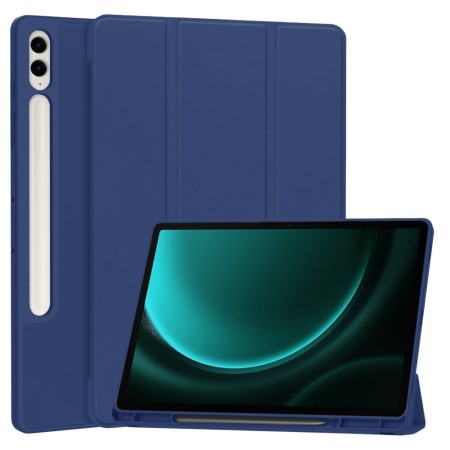 Husa pentru Samsung Galaxy Tab S9 FE Plus - Techsuit Flex Trifold - Dark Blue