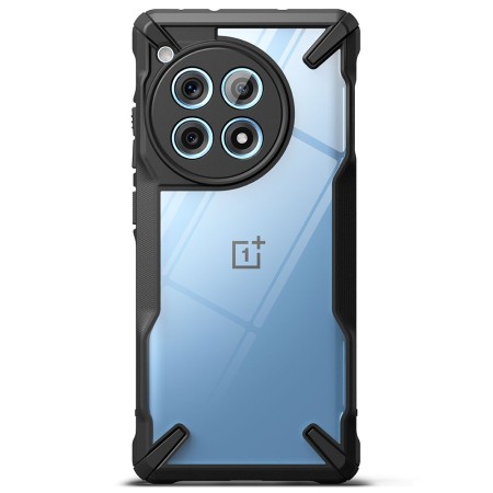 Husa pentru OnePlus 12R - Ringke Fusion X - Black