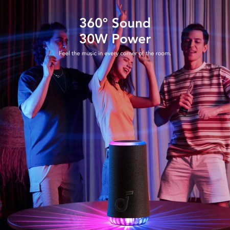 Boxa Portabila 30W, IP67 - Anker SoundCore Glow (A3166G31) - Blue