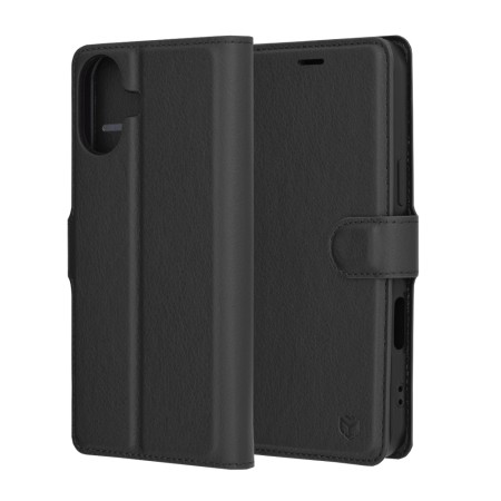 Husa pentru iPhone 16 - Techsuit Leather Folio - Black