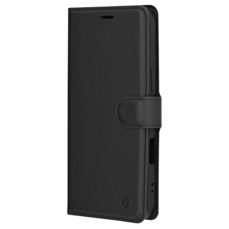 Husa pentru iPhone 16 - Techsuit Leather Folio - Black