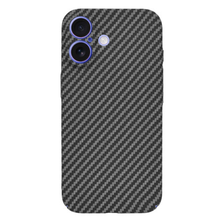 Husa pentru iPhone 16 - Premium CarbonFiber - Black