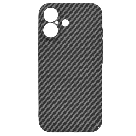 Husa pentru iPhone 16 - Premium CarbonFiber - Black