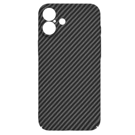 Husa pentru iPhone 16 Plus - Premium CarbonFiber - Black