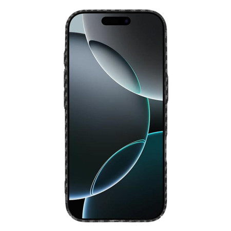 Husa pentru iPhone 16 Pro - Premium CarbonFiber - Black