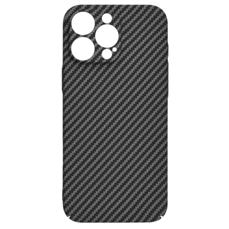 Husa pentru iPhone 16 Pro Max - Premium CarbonFiber - Black