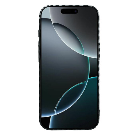 Husa pentru iPhone 16 Pro - Premium CarbonFiber - Stealth Gray