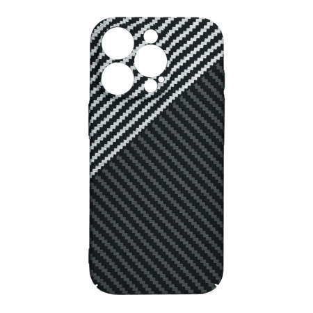 Husa pentru iPhone 16 Pro - Premium CarbonFiber - Stealth Gray