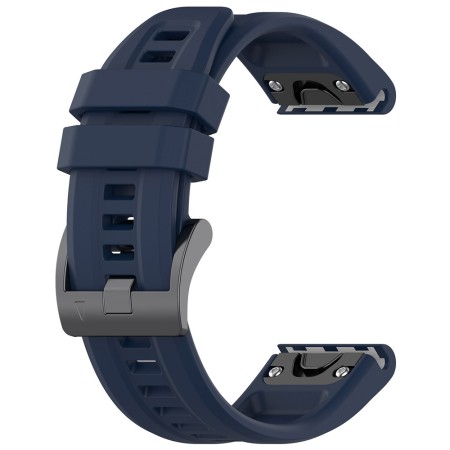 Curea pentru Instinct 2S/2S Solar/Approach S70 42mm/fenix 7S Pro Sapphire Solar - Techsuit Watchband QuickFit 20mm (W060) - Navy Blue