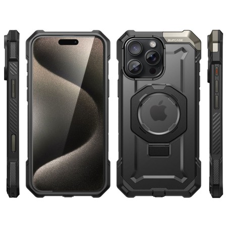 Husa pentru iPhone 16 Pro - Supcase Unicorn Beetle Defender - Black