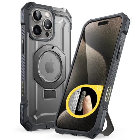 Husa pentru iPhone 16 Pro - Supcase Unicorn Beetle Defender - Gray