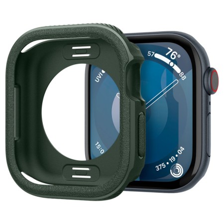 Husa pentruApple Watch 10 46mm - Spigen Caseology Vault - Midnight Green