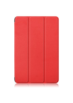 Husa tableta compatibila Samsung Galaxy Tab A9 Plus, FoldPro cu Microfibra, Auto Sleep/Wake, Red