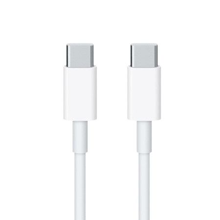 Cablu Apple Original A1739 MLL82ZM/A Tipe-C la Tipe-C, 2m, White