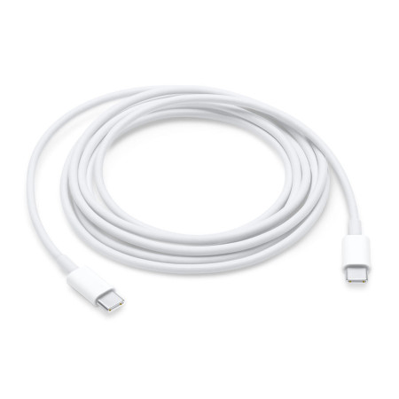 Cablu Apple Original A1739 MLL82ZM/A Tipe-C la Tipe-C, 2m, White