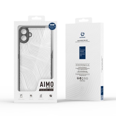 Husa pentru Nothing CMF Phone 1 - Dux Ducis Aimo Series - Black