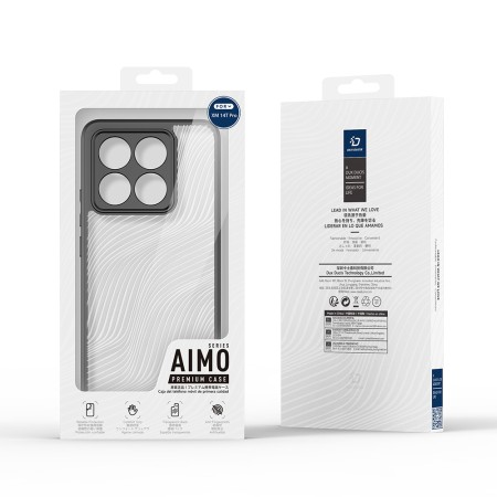 Husa pentru Xiaomi 14T Pro - Dux Ducis Aimo Series - Black