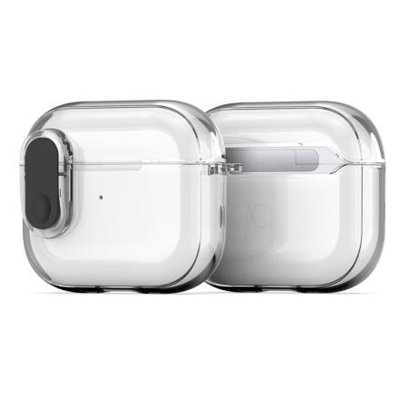 Husa pentru Apple AirPods 4 - Dux Ducis PECL Series - Grey