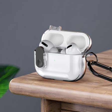 Husa pentru Apple AirPods 4 - Dux Ducis PECL Series - Grey