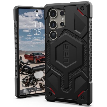 Husa pentru Samsung Galaxy S24 Ultra - UAG Monarch Pro - Kevlar Black