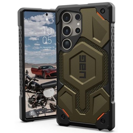 Husa pentru Samsung Galaxy S24 Ultra - UAG Monarch Pro - Kevlar Element Green