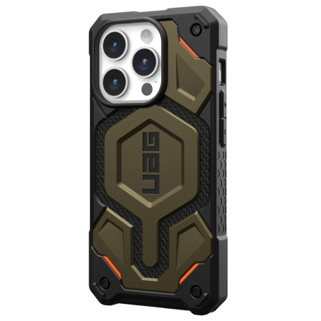 Husa pentru iPhone 15 Pro - UAG Monarch Pro - Kevlar Element Green