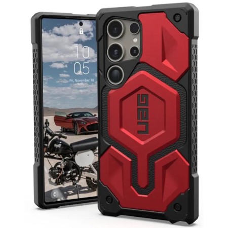 Husa pentru Samsung Galaxy S24 Ultra - UAG Monarch - Crimson