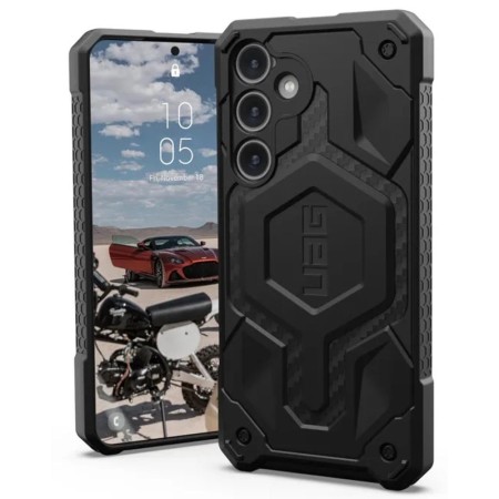 Husa pentru Samsung Galaxy S24 Plus - UAG Monarch - Carbon Fiber