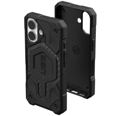 Husa pentru iPhone 16 - UAG Monarch - Carbon Fiber