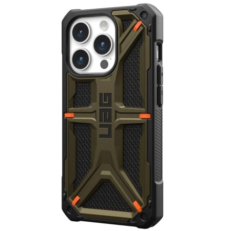 Husa pentru iPhone 15 Pro Max - UAG Monarch - Kevlar Element Green