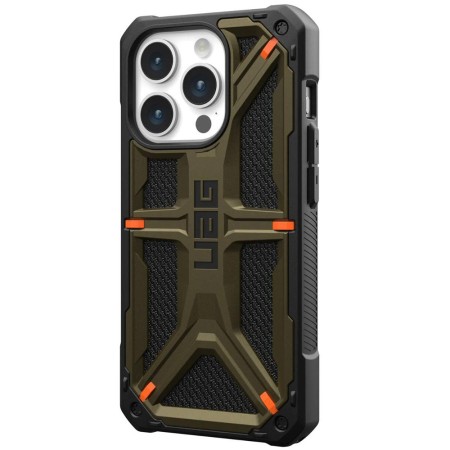 Husa pentru iPhone 15 Pro - UAG Monarch - Kevlar Element Green