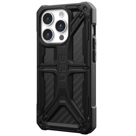 Husa pentru iPhone 15 Pro - UAG Monarch - Carbon Fiber