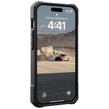 Husa pentru iPhone 15 Pro - UAG Monarch - Kevlar Black