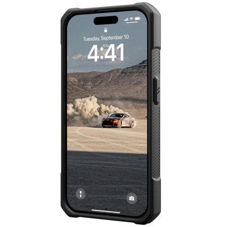 Husa pentru iPhone 15 Pro - UAG Monarch - Kevlar Black