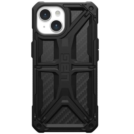 Husa pentru iPhone 15 - UAG Monarch - Carbon Fiber