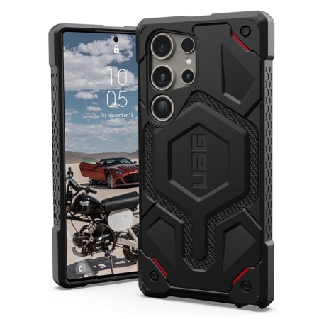 Husa pentru iPhone 15 - UAG Monarch - Kevlar Black