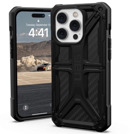 Husa pentru iPhone 14 Pro - UAG Monarch - Carbon Fiber