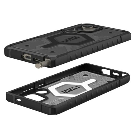 Husa pentru Samsung Galaxy S24 Ultra - UAG Pathfinder Clear MagSafe - Ash