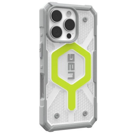 Husa pentru iPhone 16 Pro - UAG Pathfinder Clear Magsafe - Active Neon