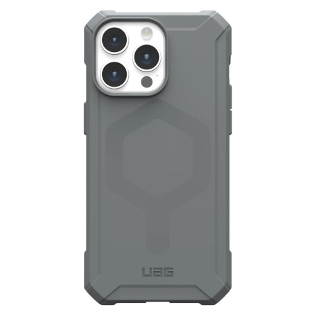 Husa pentru iPhone 15 Pro Max - UAG Essential Armor MagSafe - Silver