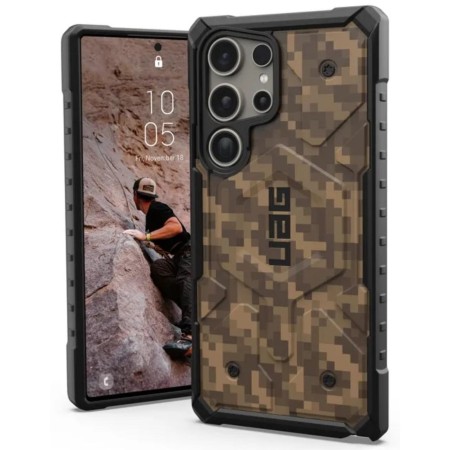 Husa pentru Samsung Galaxy S24 Ultra - UAG Pathfinder SE MagSafe - Digi Camo Dark Earth