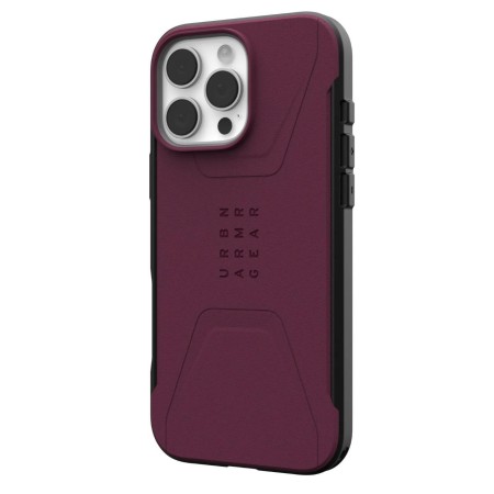 Husa pentru iPhone 16 Pro Max - UAG Civilian MagSafe - Bordeaux