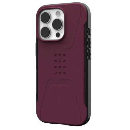 Husa pentru iPhone 16 Pro - UAG Civilian MagSafe - Bordeaux