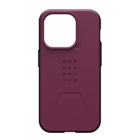 Husa pentru iPhone 15 Pro - UAG Civilian MagSafe - Bordeaux