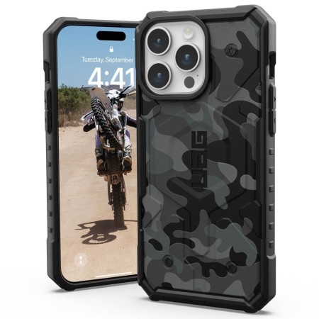 Husa pentru iPhone 15 Pro Max - UAG Pathfinder SE - Midnight Camo