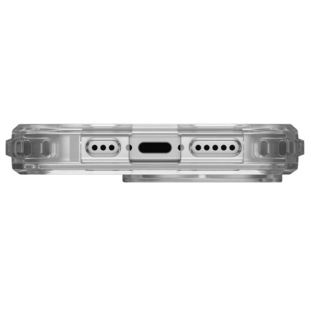 Husa pentru iPhone 16 Pro Max - UAG Plyo MagSafe - Ice Silver