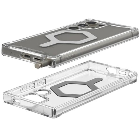 Husa pentru Samsung Galaxy S24 Ultra - UAG Plyo MagSafe - Ice Silver