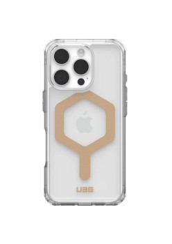 Husa pentru iPhone 16 Pro - UAG Plyo MagSafe - Ice Gold