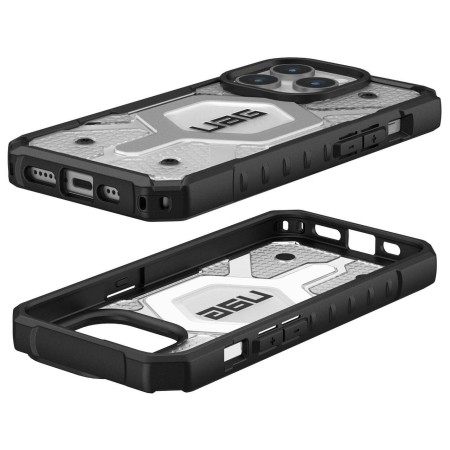 Husa pentru iPhone 15 Pro - UAG Pathfinder Magsafe - Ice